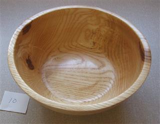 This bowl by Keith turned on his pole lathe